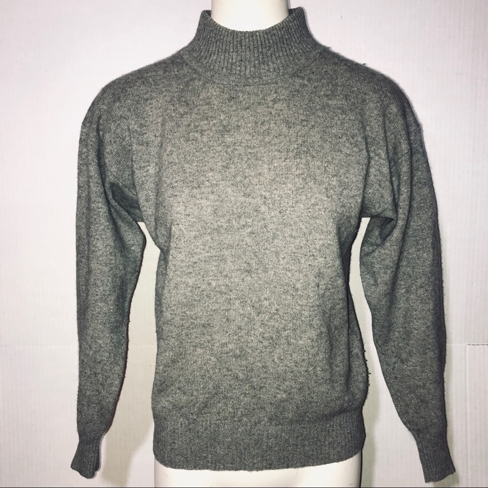 Casual Corner 100% Cashmere High Neck Sweater - S